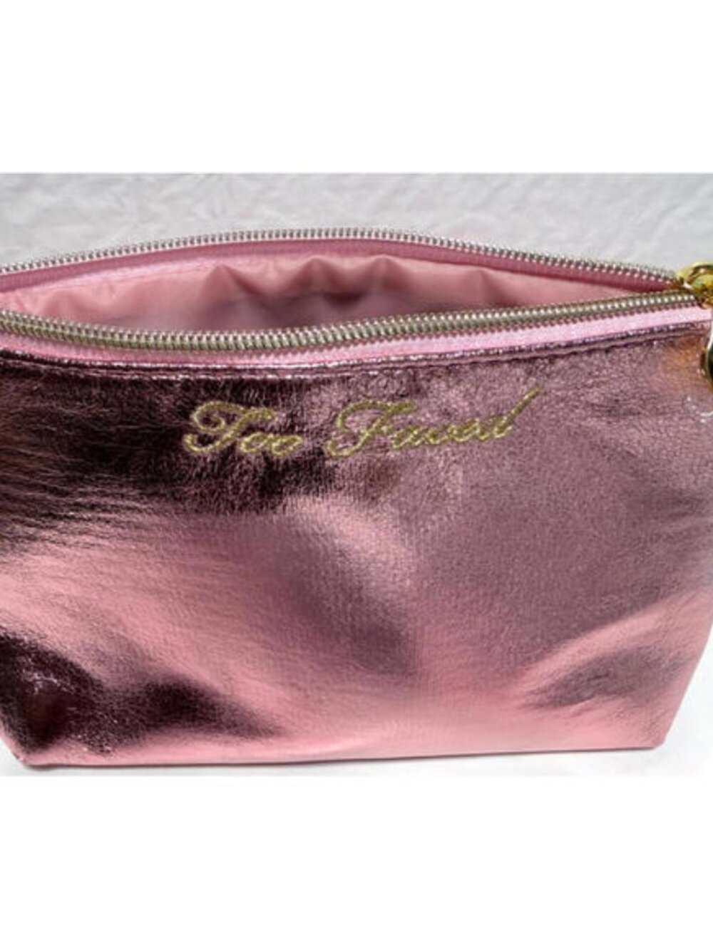 Too Faced Makeup/Cosmetics Pouch -- NEW